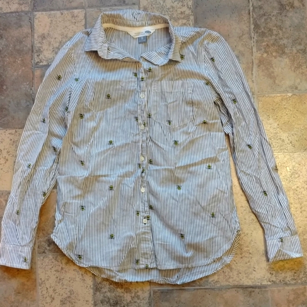 Old Navy The Classic Shirt bumble bee top XS